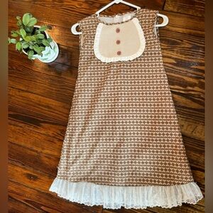 Girls vintage Persnickety dress sz 12
